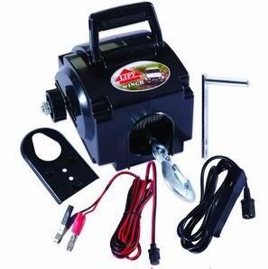 C.C 12V a actionné le treuil 2000lbs de Marine Portable Electric avec la poignée de transport intégrée